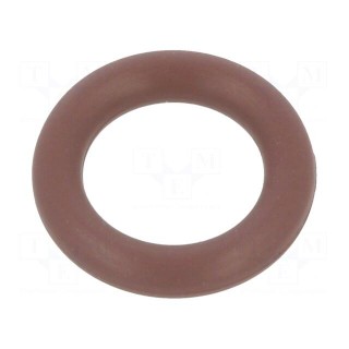 O-ring gasket | FPM | Thk: 2mm | Øint: 7mm | brown | -20÷200°C