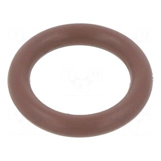 O-ring gasket | FPM | Thk: 3mm | Øint: 13mm | brown | -20÷200°C