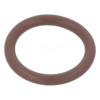 O-ring gasket | FPM | Thk: 3mm | Øint: 18mm | brown | -20÷200°C