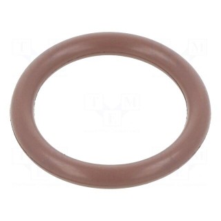 O-ring gasket | FPM | Thk: 3mm | Øint: 19mm | brown | -20÷200°C
