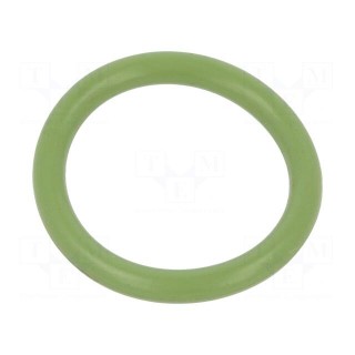 O-ring gasket | FPM | Thk: 3mm | Øint: 21mm | green | -20÷200°C