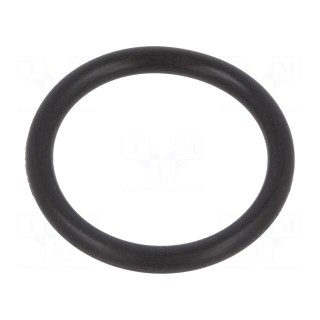 O-ring gasket | FPM | Thk: 3mm | Øint: 23mm | black | -20÷200°C