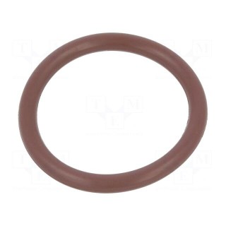O-ring gasket | FPM | Thk: 3mm | Øint: 24mm | brown | -20÷200°C