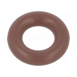 O-ring gasket | FPM | Thk: 3mm | Øint: 6mm | brown | -20÷200°C