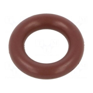 O-ring gasket | FPM | Thk: 3mm | Øint: 8mm | brown | -20÷200°C