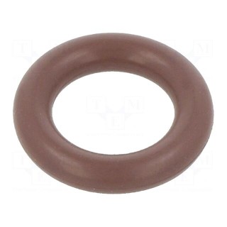 O-ring gasket | FPM | Thk: 3mm | Øint: 9mm | brown | -20÷200°C