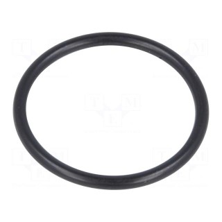 O-ring gasket | NBR | Thk: 1.5mm | Øint: 18mm | PG13,5 | black | -20÷100°C