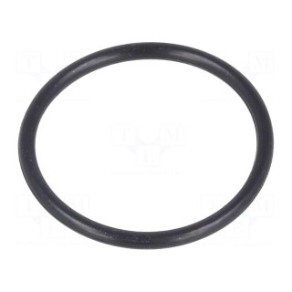 O-ring gasket | NBR | Thk: 1.5mm | Øint: 18mm | PG16 | black | -30÷120°C