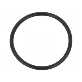 O-ring gasket | NBR rubber | Thk: 1.5mm | Øint: 21mm | black | -30÷100°C