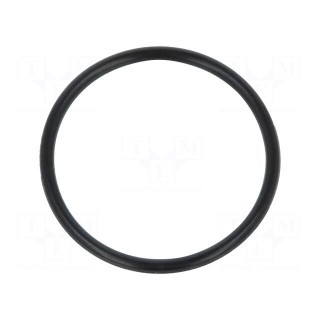 O-ring gasket | NBR rubber | Thk: 1.5mm | Øint: 22mm | black | -30÷100°C
