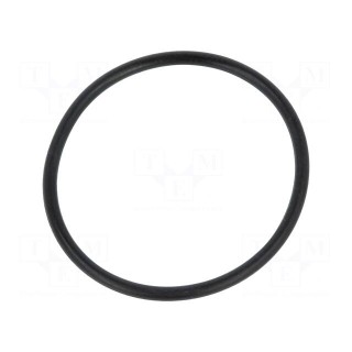 O-ring gasket | NBR | Thk: 1.5mm | Øint: 25mm | black | -30÷100°C