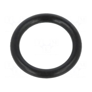 O-ring gasket | NBR rubber | Thk: 1.5mm | Øint: 8mm | black | -30÷100°C