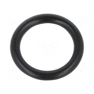 O-ring gasket | NBR rubber | Thk: 2.5mm | Øint: 13mm | black | -30÷100°C