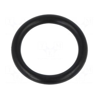 O-ring gasket | NBR rubber | Thk: 2.5mm | Øint: 15mm | black | -30÷100°C
