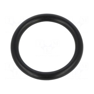 O-ring gasket | NBR | Thk: 2.5mm | Øint: 17mm | black | -30÷100°C