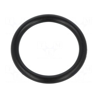 O-ring gasket | NBR rubber | Thk: 2.5mm | Øint: 18mm | black | -30÷100°C
