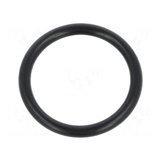 O-ring gasket | NBR rubber | Thk: 2.5mm | Øint: 20mm | black | -30÷100°C