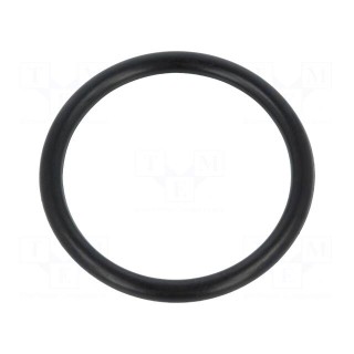 O-ring gasket | NBR rubber | Thk: 2.5mm | Øint: 24mm | black | -30÷100°C