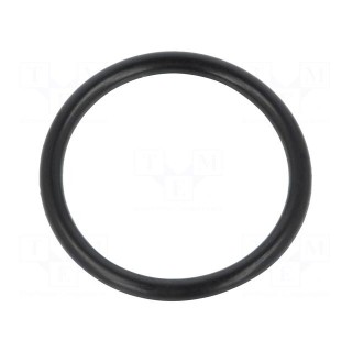 O-ring gasket | NBR | Thk: 2mm | Øint: 10mm | black | -30÷100°C