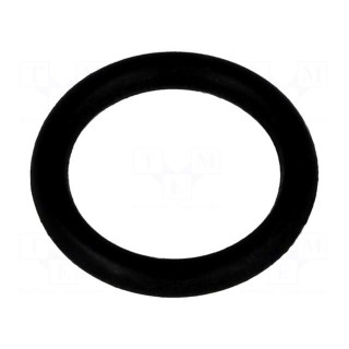 O-ring gasket | NBR rubber | Thk: 2mm | Øint: 11mm | black