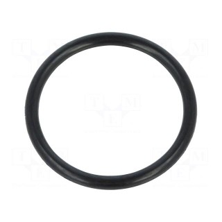 O-ring gasket | NBR | Thk: 2mm | Øint: 20mm | black | -30÷100°C
