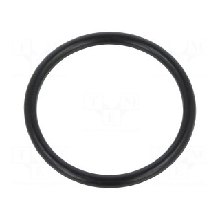 O-ring gasket | NBR | Thk: 2mm | Øint: 22mm | black | -30÷100°C