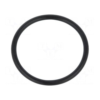 O-ring gasket | NBR rubber | Thk: 2mm | Øint: 25mm | black | -30÷100°C
