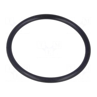 O-ring gasket | NBR | Thk: 2mm | Øint: 26mm | PG21 | black | -30÷120°C