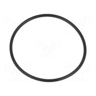 O-ring gasket | NBR rubber | Thk: 2mm | Øint: 46mm | M50 | black