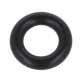 O-ring gasket | NBR | Thk: 2mm | Øint: 5mm | black | -30÷100°C