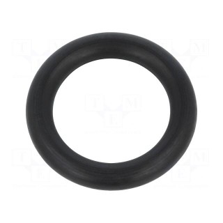 O-ring gasket | NBR rubber | Thk: 3.5mm | Øint: 15mm | black | -30÷100°C