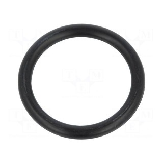 O-ring gasket | NBR rubber | Thk: 3.5mm | Øint: 25mm | black | -30÷100°C