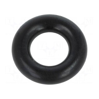 O-ring gasket | NBR rubber | Thk: 3.5mm | Øint: 7mm | black | -30÷100°C