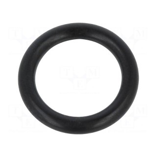 O-ring gasket | NBR rubber | Thk: 3mm | Øint: 15mm | black | -30÷100°C