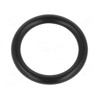 O-ring gasket | NBR rubber | Thk: 3mm | Øint: 18mm | black | -30÷100°C