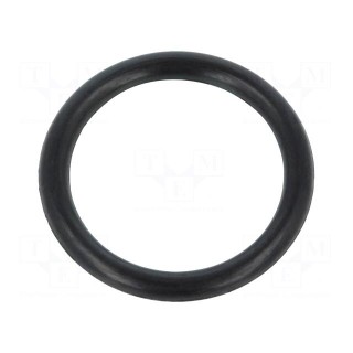 O-ring gasket | NBR rubber | Thk: 3mm | Øint: 21mm | black | -30÷100°C