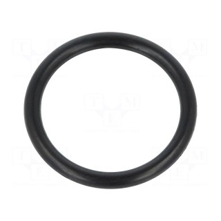 O-ring gasket | NBR | Thk: 3mm | Øint: 24mm | black | -30÷100°C