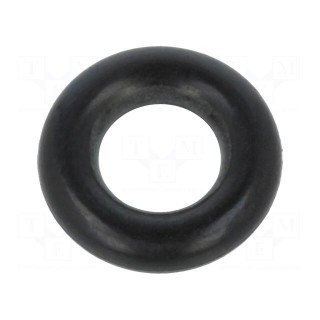 O-ring gasket | NBR | Thk: 3mm | Øint: 6mm | black | -30÷100°C