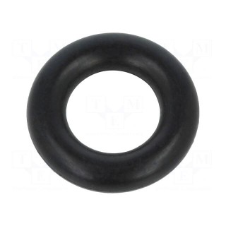 O-ring gasket | NBR | Thk: 3mm | Øint: 7mm | black | -30÷100°C