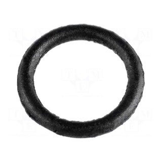 O-ring gasket | NBR rubber | Thk: 0.5mm | Øint: 2.8mm | black