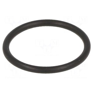 O-ring gasket | NBR rubber | Thk: 1.5mm | Øint: 16mm | PG11 | black