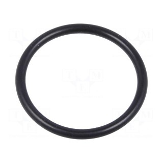 O-ring gasket | NBR | Thk: 1.5mm | Øint: 16mm | PG11 | black | -20÷100°C