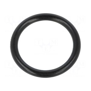 O-ring gasket | NBR rubber | Thk: 2mm | Øint: 14mm | black | -30÷100°C