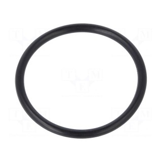 O-ring gasket | NBR rubber | Thk: 2mm | Øint: 25mm | PG21