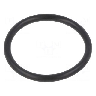 O-ring gasket | NBR rubber | Thk: 3mm | Øint: 30mm | black | -30÷100°C