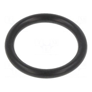 O-ring gasket | NBR rubber | Thk: 1.5mm | Øint: 10mm | M12