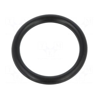 O-ring gasket | NBR rubber | Thk: 1.5mm | Øint: 11mm | black | -30÷100°C