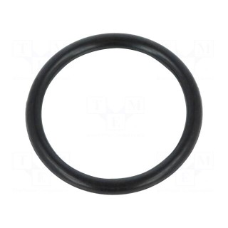O-ring gasket | NBR rubber | Thk: 1.5mm | Øint: 13mm | black | -30÷100°C