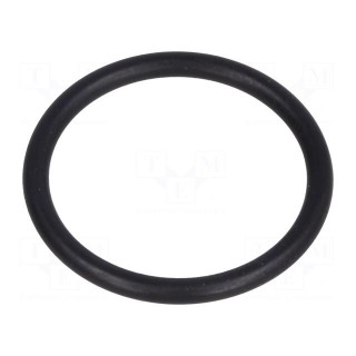 O-ring gasket | NBR | Thk: 1.8mm | Øint: 17mm | M20 | black | -30÷120°C