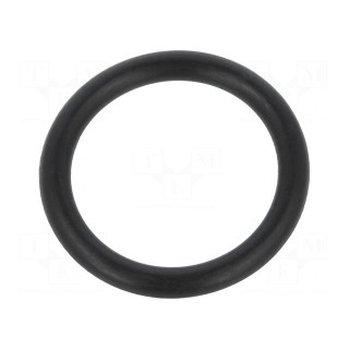 O-ring gasket | NBR rubber | Thk: 2.5mm | Øint: 16mm | black | -30÷100°C
